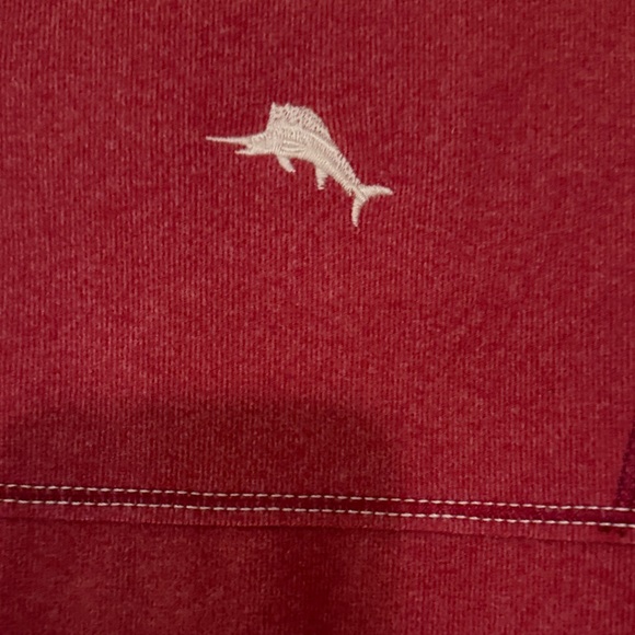 Tommy Bahama Red V-Neck Sweater - Picture 5 of 6